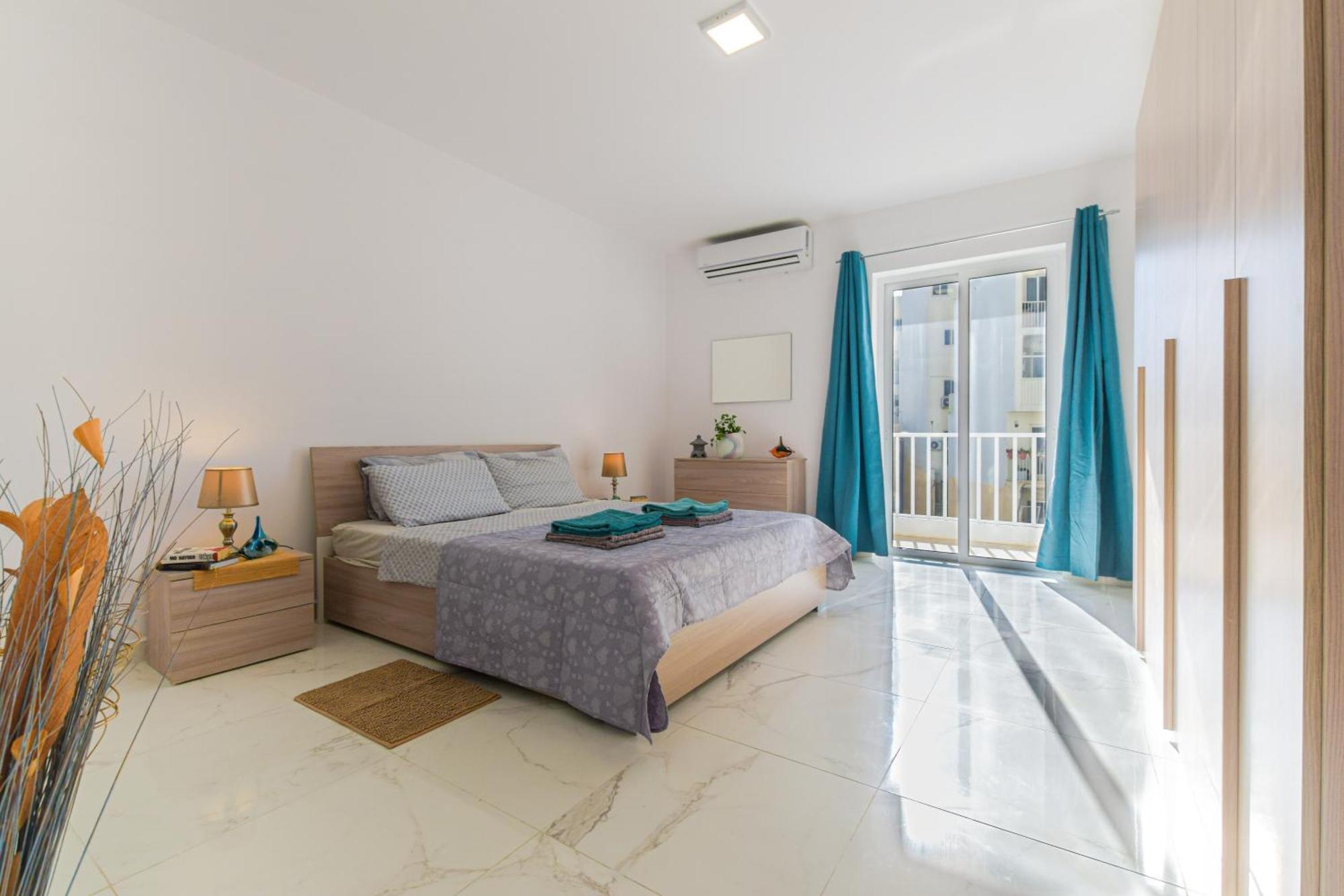 Spacious Brand New Apartment 3 Bdr 2Bth Bugibba Σεντ Πόλς Μπέι Εξωτερικό φωτογραφία